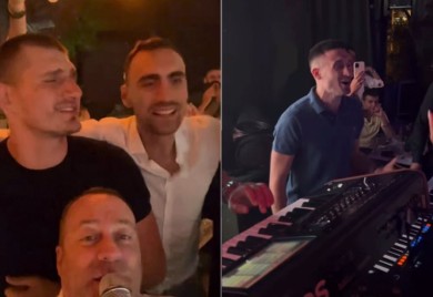 Luda žurka košarkaša i Đokovića, Jokić u transu (VIDEO)