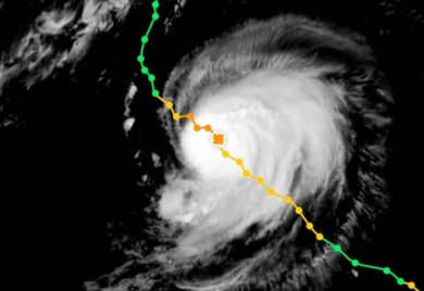 Uragan Lesli približava se Evropi