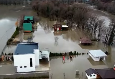 Poplavljeni Japodski otoci u Bihaću