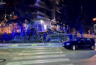 Pucnjava u kafiću u sarajevskom naselju Breka, policija na terenu