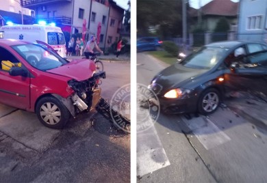 U udesu u centru Banjaluke povrijeđeni vozači