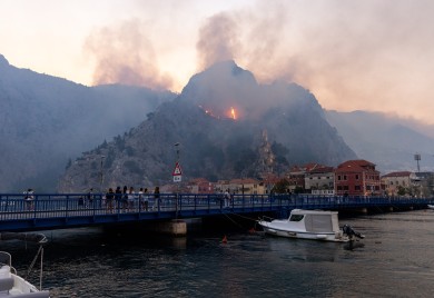 Pakao kod Omiša:  požar ostavio strašne posljedice: 36 povrijeđenih, sedam u životnoj opasnosti