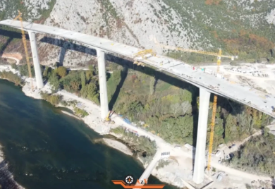 Drastično pomjeren rok za izgradnju najvećeg mosta u BiH