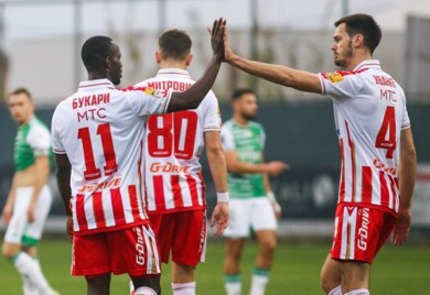 Zvezda pobijedila Lehiju