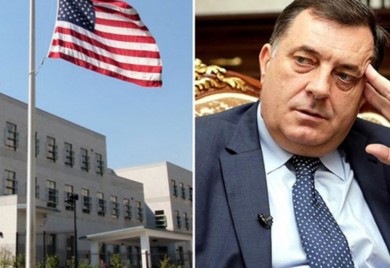 Američka ambasada optužila Dodika: Glavna prepreka evropskoj budućnosti BiH