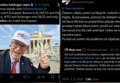 Crnadak u Beču istog dana kada Felinger stavlja kačket PSS!?