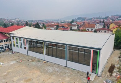 Izgradnja dvorane na Laušu privodi se kraju
