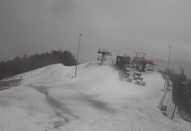 Pao prvi ovogodišnji snijeg u Sloveniji i Hrvatskoj FOTO
