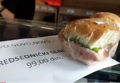 "Predsednički sendvič" u pekari ide kao alva