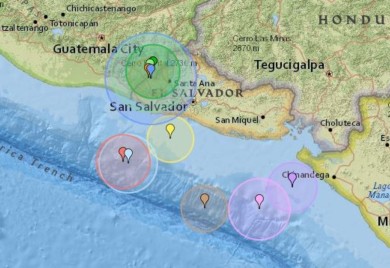 U El Salvadoru 219 zemljotresa za 24 časa