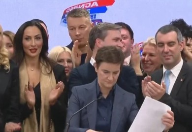 Brnabić: SNS 47.1 odsto na 50 odsto uzorka