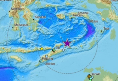 Snažan zemljotres pogodio Indoneziju