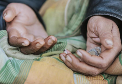 Uhapšen jer je tražio milostinju