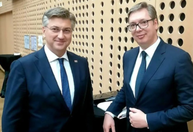 Vučić sa Plenkovićem o vojnom savezu Zagreba, Tirane i Prištine
