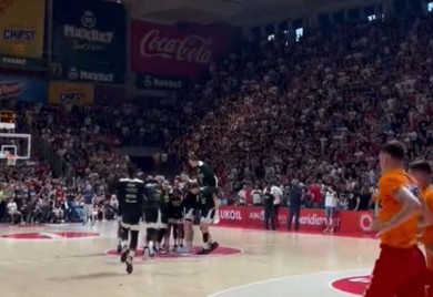 Ludilo u Pioniru, kasni meč Zvezde i Partizana