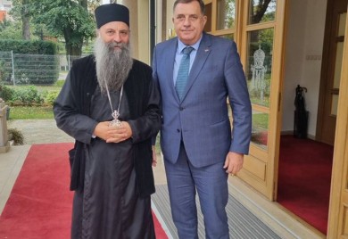 Dodik i patrijarh Porfirije razgovarali o aktuelnoj situaciji u Srpskoj