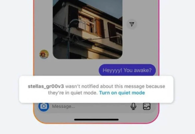 Instagram uveo Quiet Mode za pauziranje obavještenja
