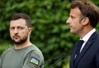 Makron i Zelenski razgovarali o mirovnom prijedlogu