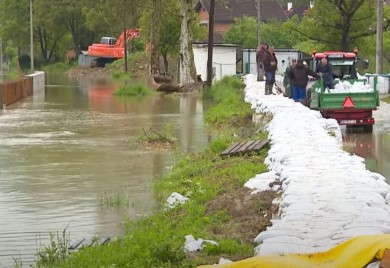 POPLAVE U HRVATSKOJ: Vodostaji rijeka u padu