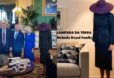 Fotografija Melanije Tramp tokom posjete Velikoj Britaniji postala viralna na mrežama: "Lampa iz Ikee"