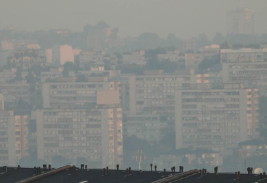 Nezdrav vazduh u Zenici, Kaknju, Sarajevu, Srebreniku, Ilijašu i Visokom