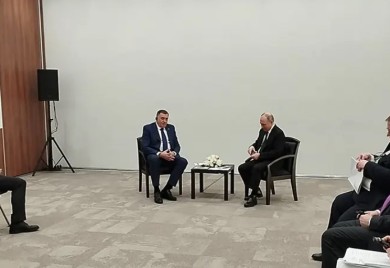 Dodik se sastao sa Putinom (VIDEO)