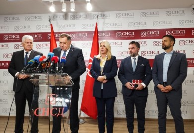 Sastanak delegacija SNSD-a i HDZ-a BiH u Banjaluci