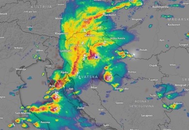 Nevrijeme hara u Hrvatskoj, na udaru Istra i Zagreb (VIDEO)