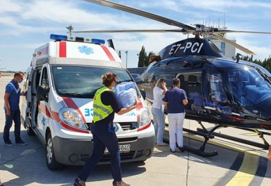 Kusturić: Uspješno realizovan 50. vojnomedicinski transport