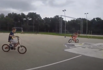 Evrposka sedmica mobilnosti: Poligon za obuku djece u saobraćaju na Trgu Krajine