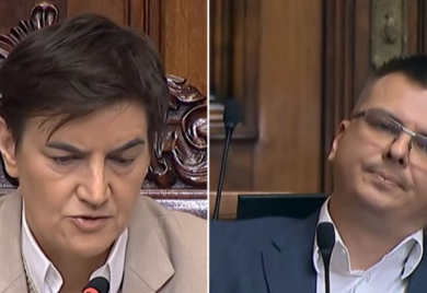 Brnabić poslaniku opozicije: “To što smo i vi i ja gej, ne znači da smo na ti” (VIDEO)