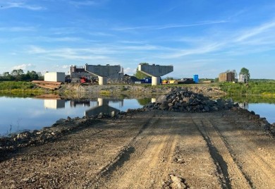 Izgradnja brze ceste kod Gradiške: Obilne padavine otežale radove