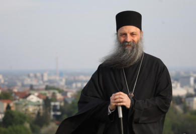 Patrijarh srpski Porfirije nije se sastao sa Šmitom