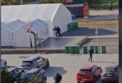 Detalji incidenta u Pionirskom parku: Priveden Vladan A., čuli se pucnji (VIDEO)