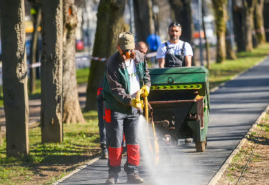 Park "Mladen Stojanović" dobija tartan stazu