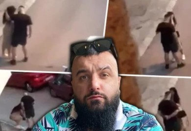 Jeziv snimak: Buba Koreli čupao svoju djevojku za kosu nasred ulice VIDEO