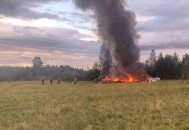 Avion u kom je vjerovatno bio Prigožin, naglo pao sa 8.800 metara