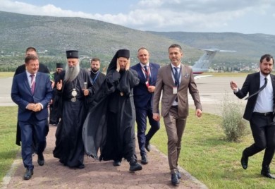 Patrijarh Porfirije stigao u Žitomislić: Veliki blagoslov dolazak u Hercegovinu