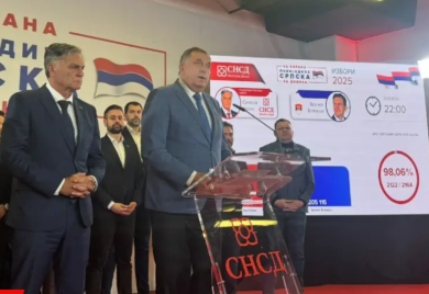 Dodik proglasio pobjedu Karana: Ovi izbori su izraz stabilizacije Republike Srpske