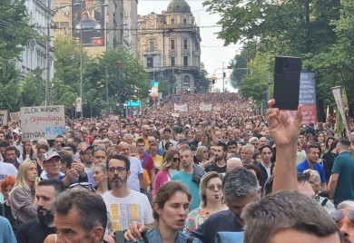 “Srbija protiv nasilja”: Protesti i blokade danas u deset gradova širom Srbije