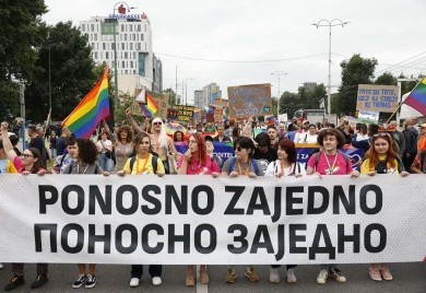 Povorka ponosa u Sarajevu: "Mi smo ljubav, ulice su naše"