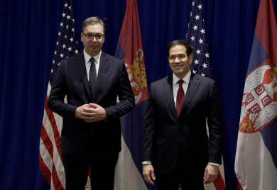 Vučić sa Markom Rubiom o jačanju političkog dijaloga i rјešavanju pitanja američkih tarifa