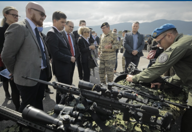 Održan dan visokih zvanica i pokazne vježbe EUFOR-a