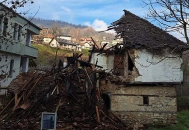 Srušila se Šeranićeva kuća u Banjaluci