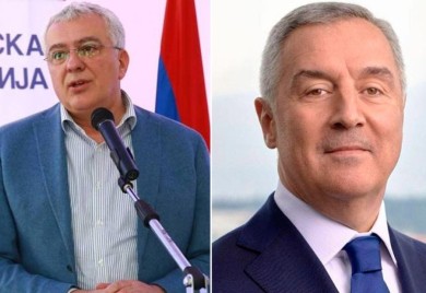 Mandić izlazi na crtu Đukanoviću