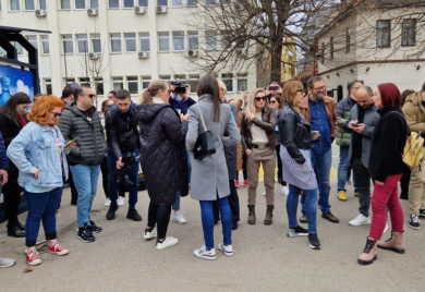 Policija o okupljanju novinara: Svjesno se pravi medijska manipulacija