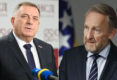 Objavljen snimak razgovora Dodika i Izetbegovića
