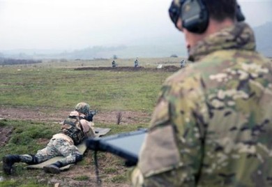 Zajednička obuka oružanih snaga BiH i Velike Britanije na Manjači