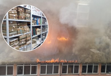 Papirne arhive zaglavljene u prošlosti: Požar u “Elektrokrajini” upalio alarm u većini preduzeća