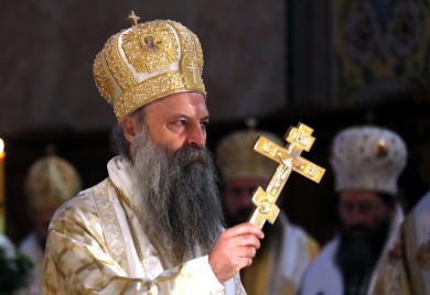 Patrijarh Porfirije svim vjernicima koji danas slave čestitao Božić